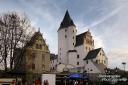 Der Weihnachtsmarkt in Schwarzenberg wurde rund um das Schloss angelegt...