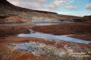 Herrlich farbenfroh sind die Geothermalgebiete auf der Reykjanes Halbinsel, hier beim Rundgang in Krysuvik.