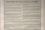 Das Plakat zur History of the Wave Permits, das im Besucherzentrum aushängt - wir sind auf das next chapter gespannt!