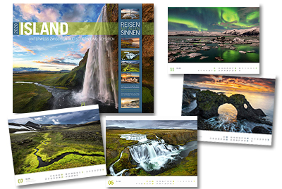 Island Kalender von Ackermann 2020